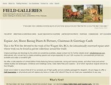 Tablet Screenshot of field-galleries.co.uk